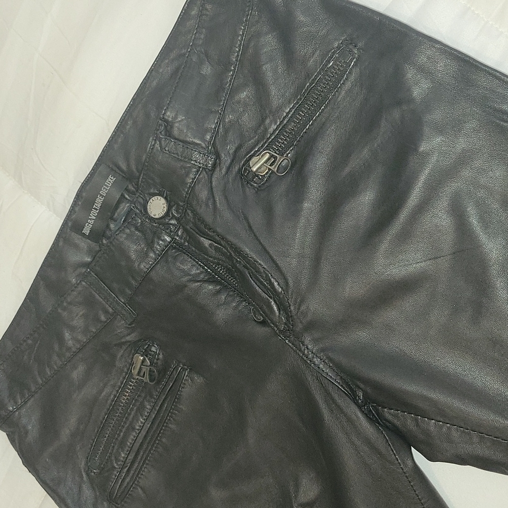 Zadig & Voltaire deluxe leather pants
